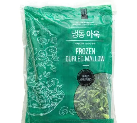 [Global Frozen] Frozen Mallow Greens (1Kgx10) [글로벌냉동] 냉동 아욱