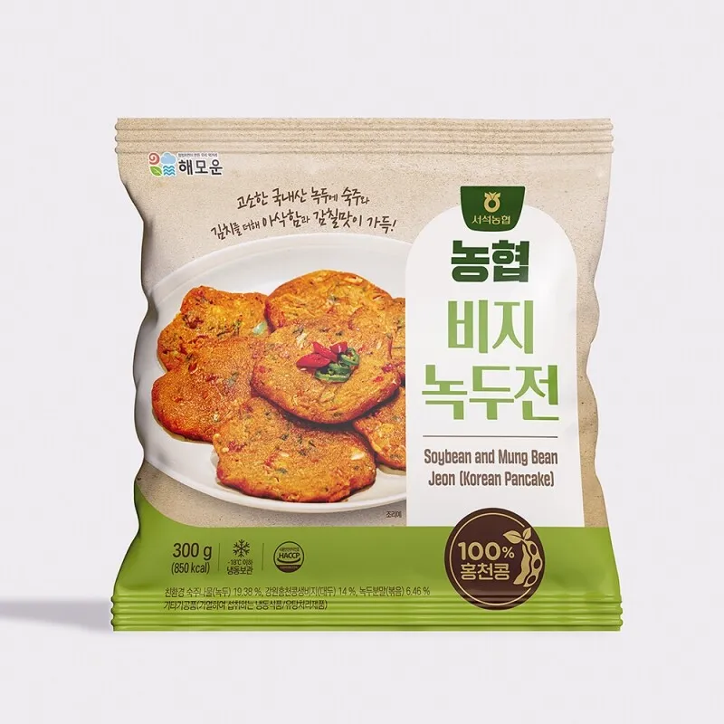 [[석촌농협] 비지녹두전 (300g x 20)] [석촌농협] 비지녹두전 (300g x 20)
