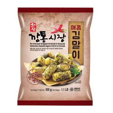 [IFF2246] Hansang Frozen Fried Seaweed Spicy 20pack/500g 한상 매콤 김말이튀김