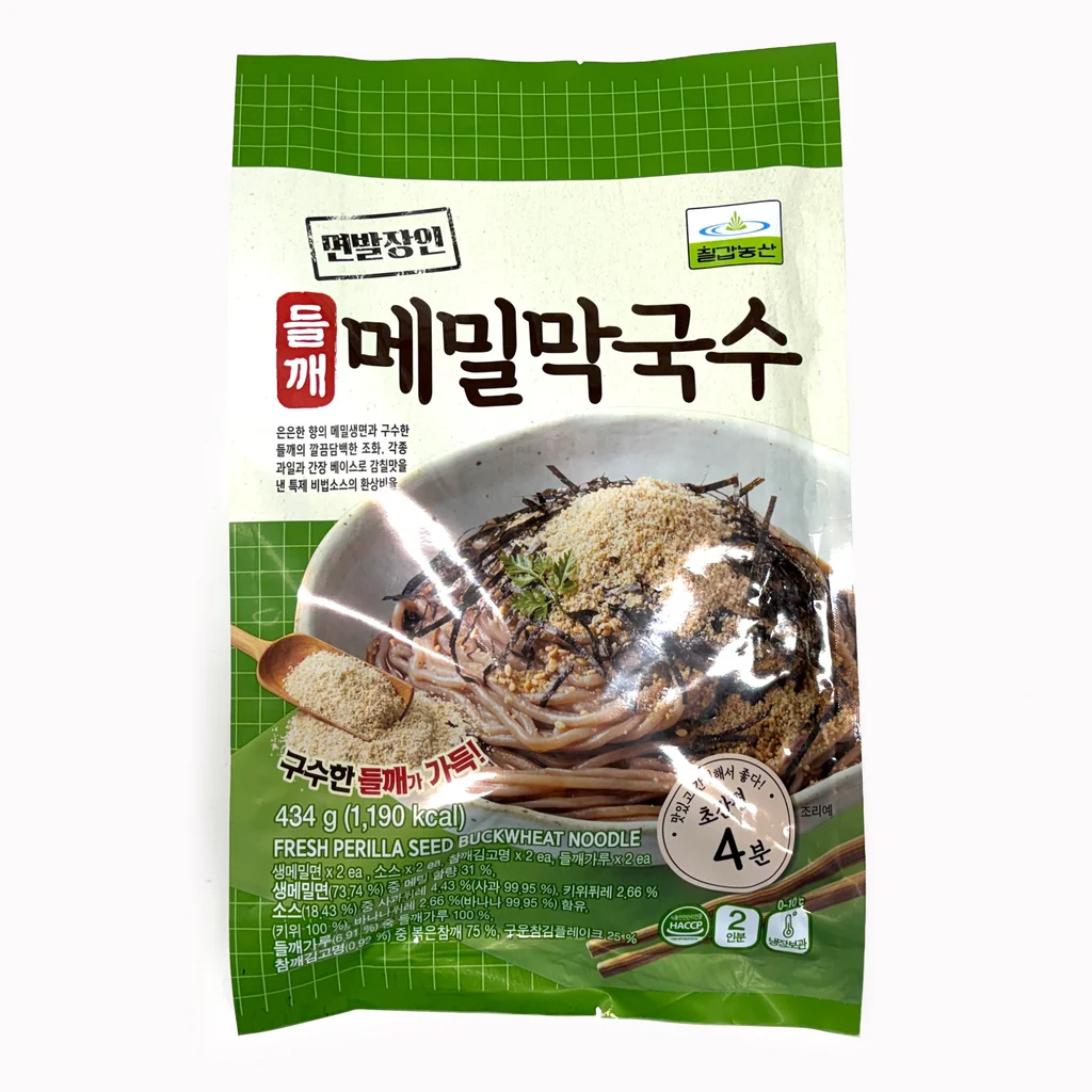[IFF2961] [칠갑] 면발장인 들깨메밀막국수 434gx10