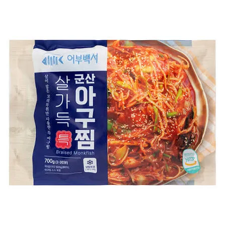 [IFF3471] Braised Monkfish 12pack/700g 어부백서 살가득 특 군산 아구찜