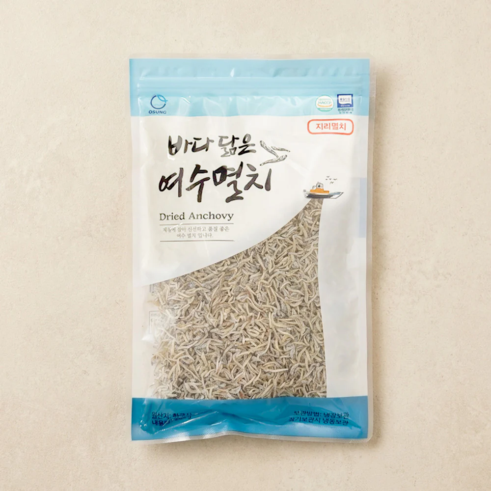 Osung Dried Anchovy (Small Size) 20pack/150g 여수 지리멸치 (특품)