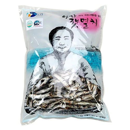 Osung Dried Anchovy (Large Size) 48pack/180g 아라햇 다시멸치 (특품)