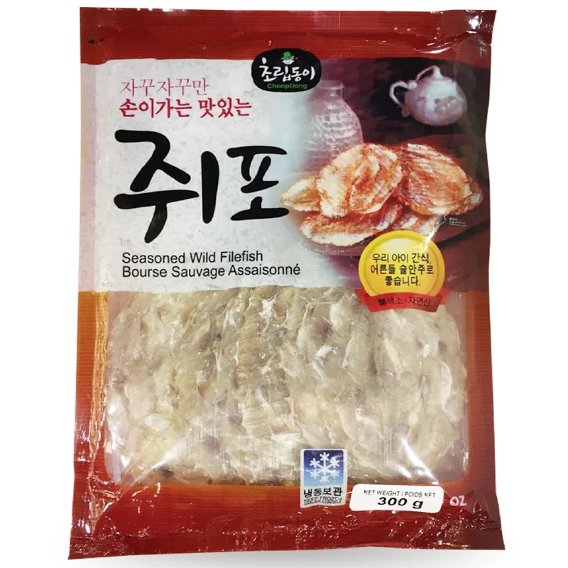 [IFF0121] Choripdong Dried Filefish 24pack/300g 초립동이 조미쥐포