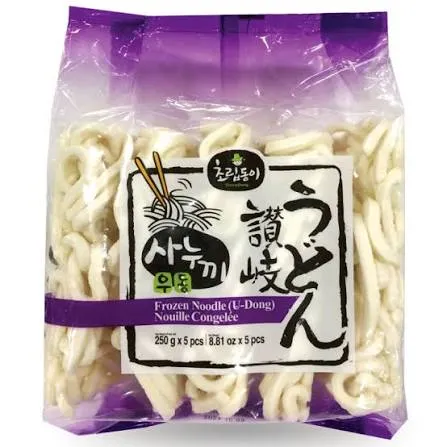 [IFF1001] Choripdong Frozen Udon Noodle 8pack/1.25kg 초립동 사누끼우동면