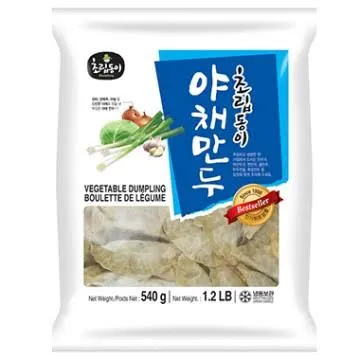 [IFF2309] Choripdong Handmade Vegetable Dumpling 6pack/1.2kg 초립동 야채손만두