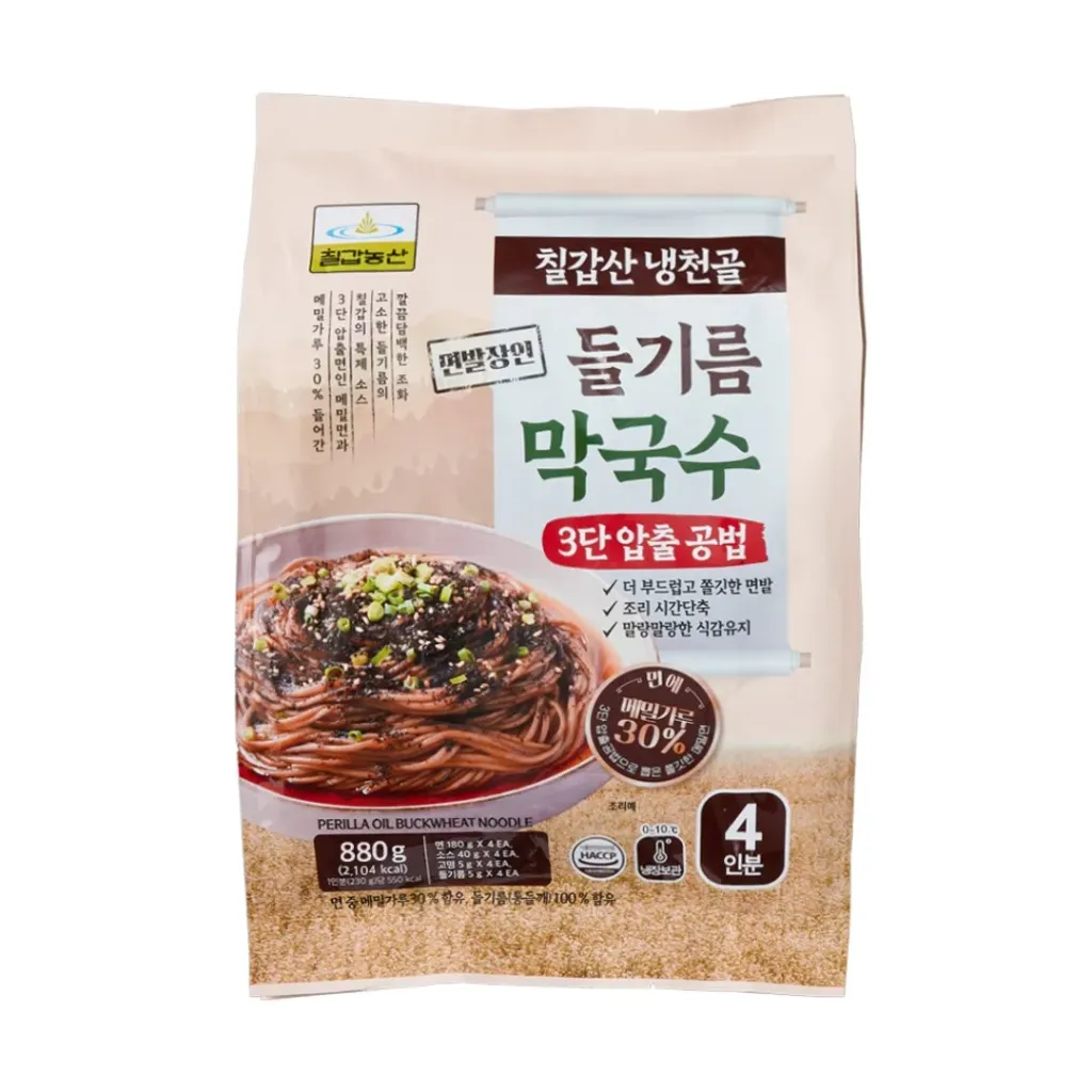 [IFF3496-2] [칠갑농산] 냉천골 들기름막국수 10pack/880g