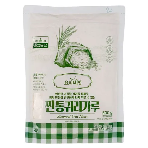 [IFD2237] CHIL KAB Steamed Oat Flour 20pack/500g 칠갑 요리비법 찐 통귀리가루