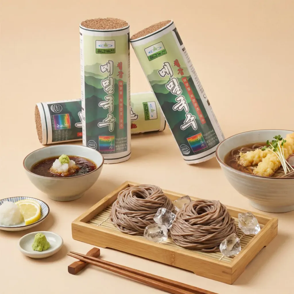 [IFF2228] CHIL KAB Dried Buckwheat Noodle 15pack/1kg 칠갑 메밀국수