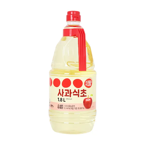 [SJJW016] [SJJW] APPLE VINEGAR (1.8L x 8) [식자재왕] 사과식초