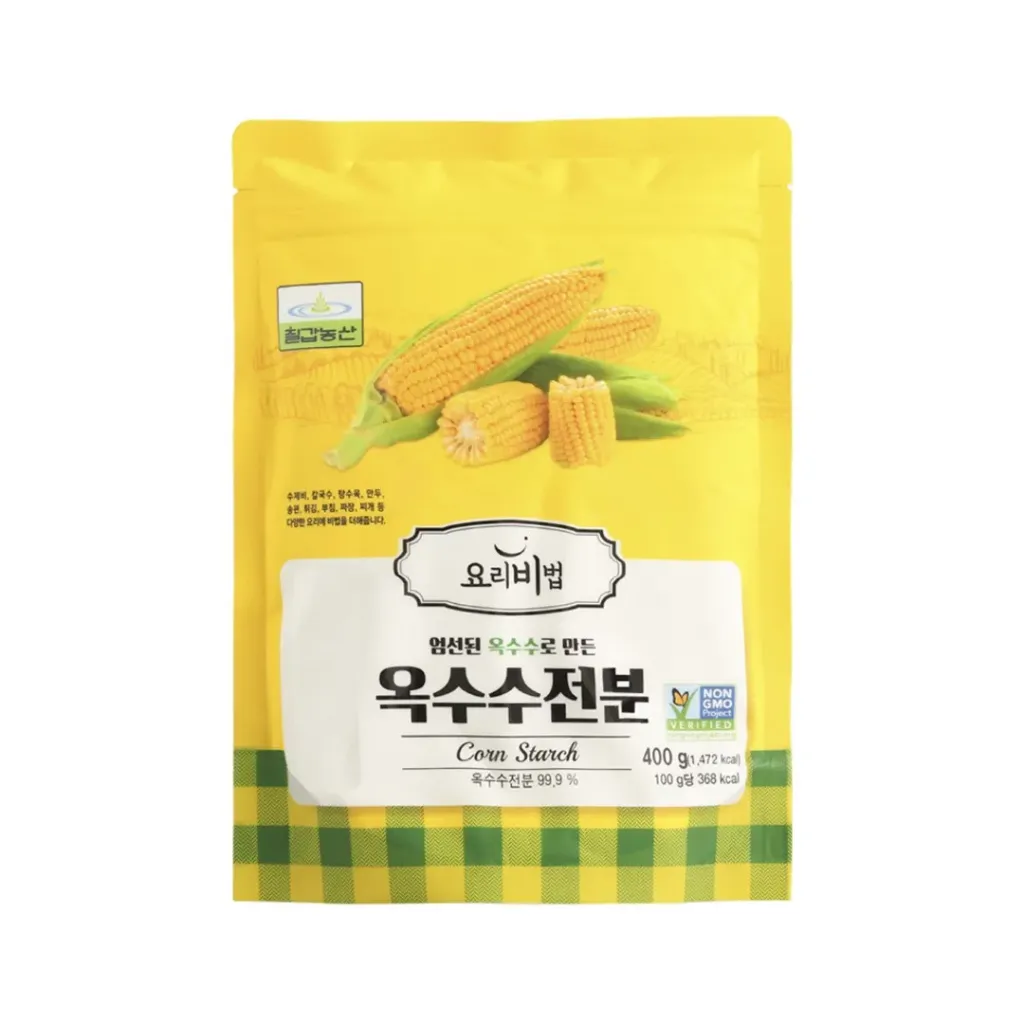 [IFD2245] CHIL KAB Corn Starch [Non GMO] 20pack/400g 칠갑 요리비법 옥수수전분