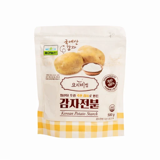 [CHILKAB] Potato Starch 20pack/500g 칠갑 요리비법 감자전분 (한국산 원료)