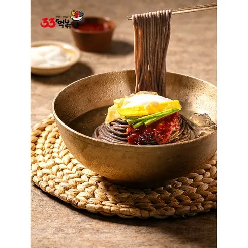 [Sandol Food] 33 Gangwon-do Buckwheat Makguksu (808g x 16) 산돌식품 33강원도메밀막국수