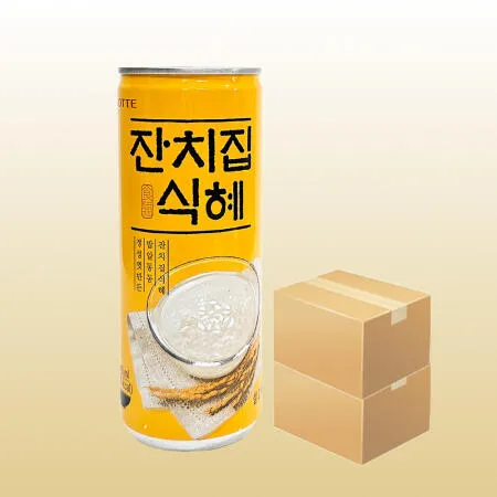 [Lotte] Janchijip Sikhye (240mlx30) [롯데칠성] 잔치집식혜