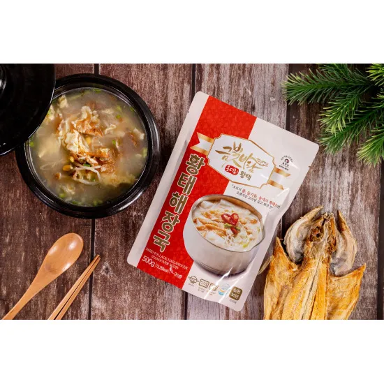 [Yongdaeri] Dried Pollock Soup (500gx24) [용대리] 황태해장국