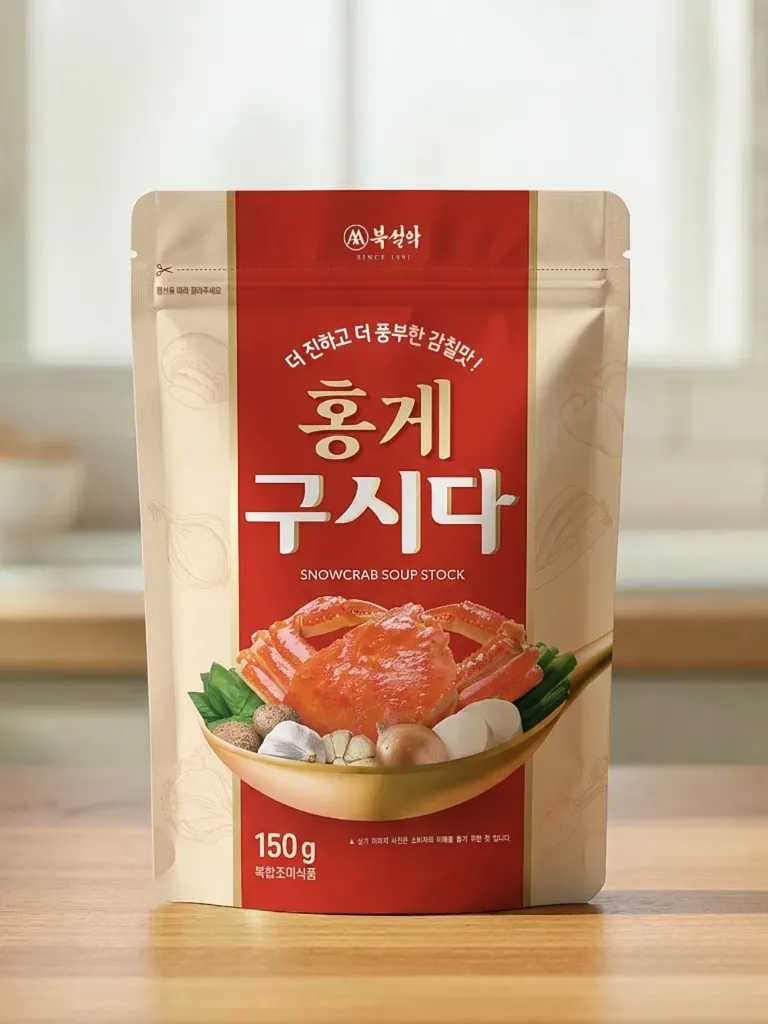 [Bukseorak] Red Snow Crab Gushida (Seasoning) (150gx20) [북설악] 홍게구시다