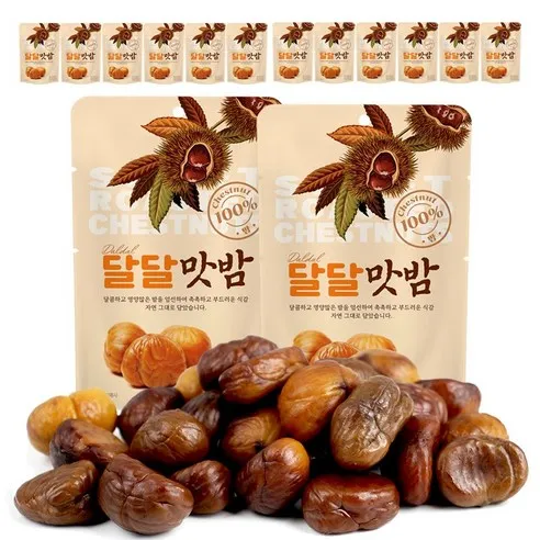 DALDAL Roasted Chestnut 70gx50 달달 맛밤