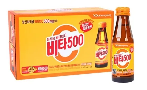 [Kwangdong] Vita 500 (100mLx10)x10 [광동] 비타500